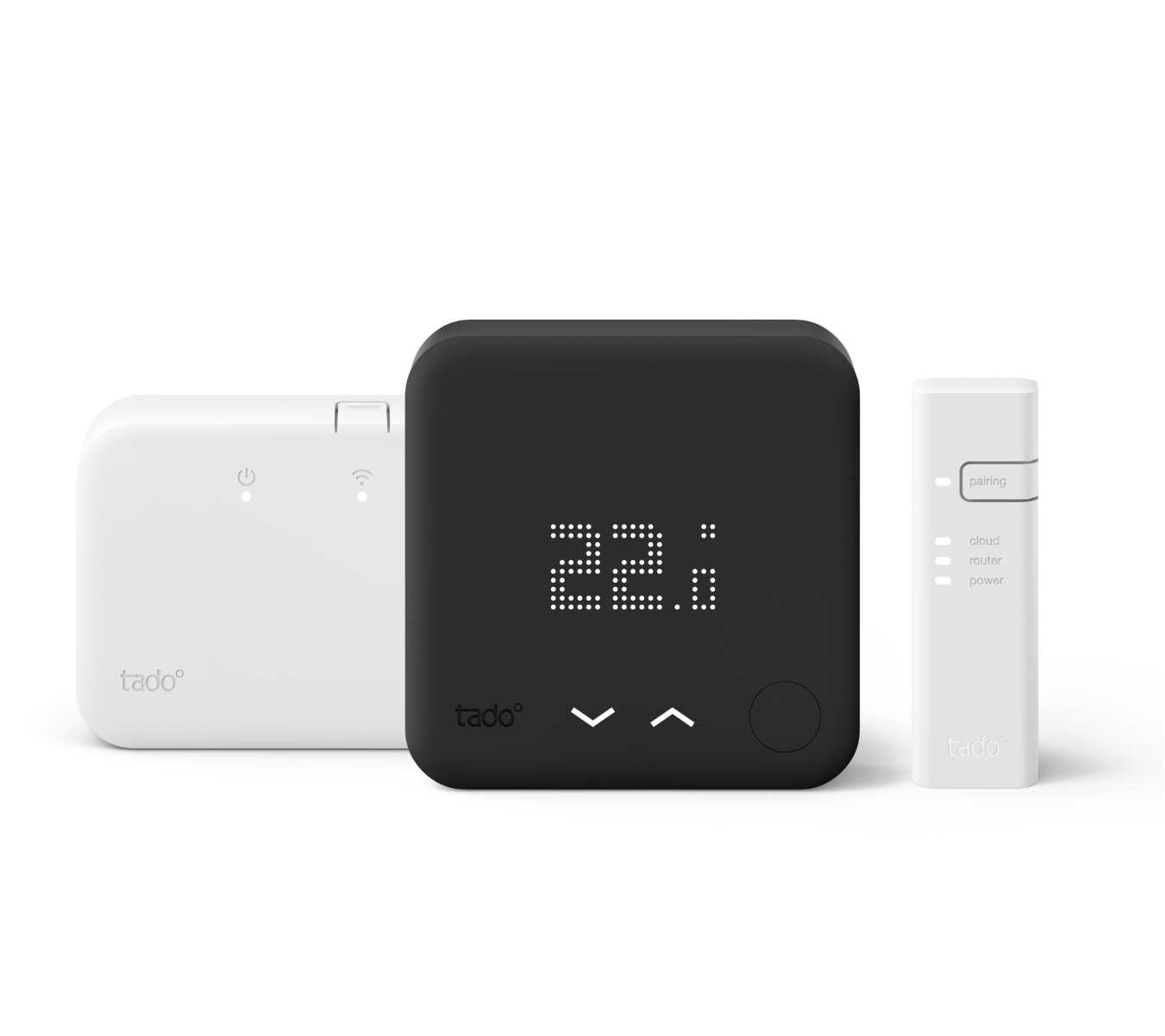 Wireless Smart Thermostat Starter Kit V3+ with Hot Water Control (S- & Y-Plan) Black Edition