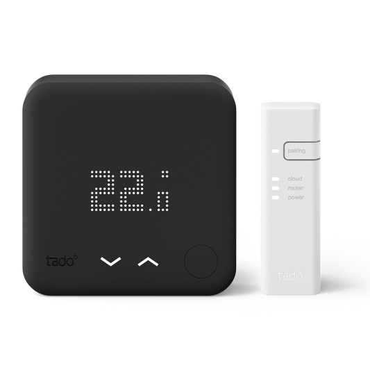 Wired Smart Thermostat Starter Kit V3+ Black Edition