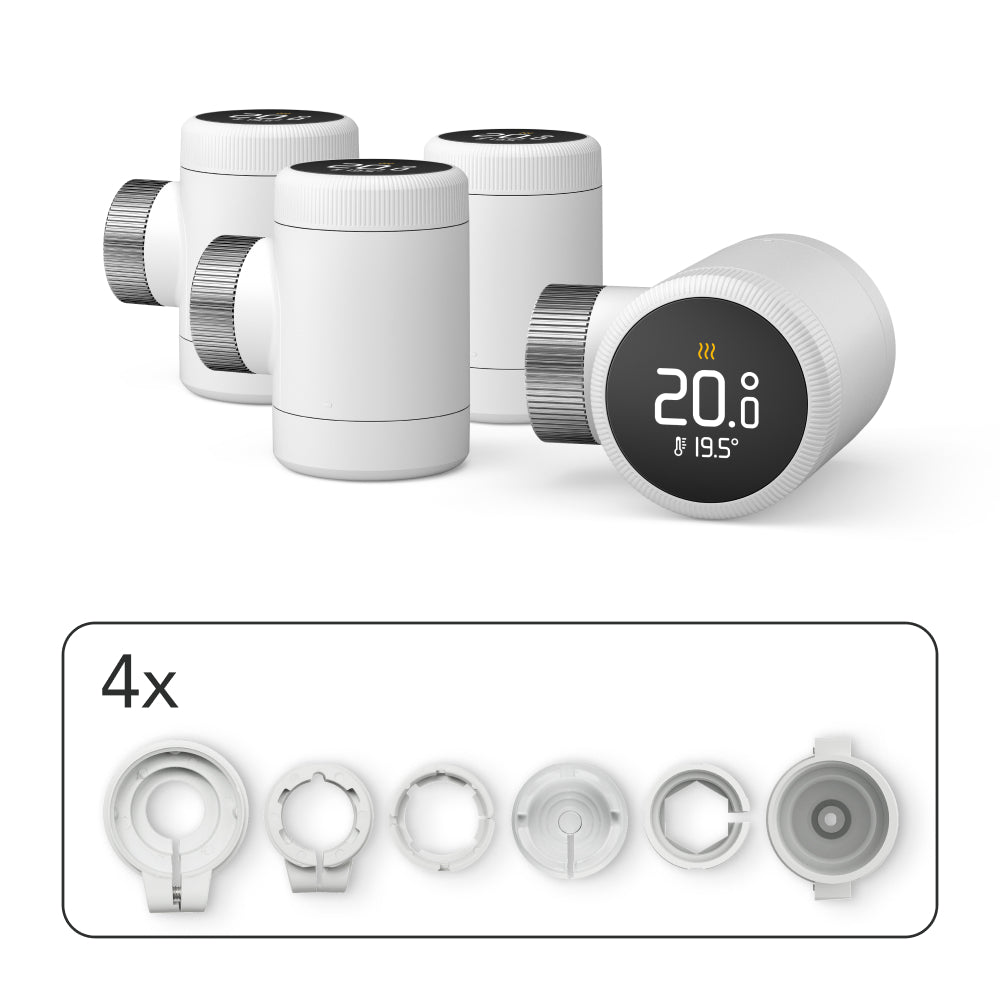 Smart Radiator Thermostat X Quattro Pack for Professionals