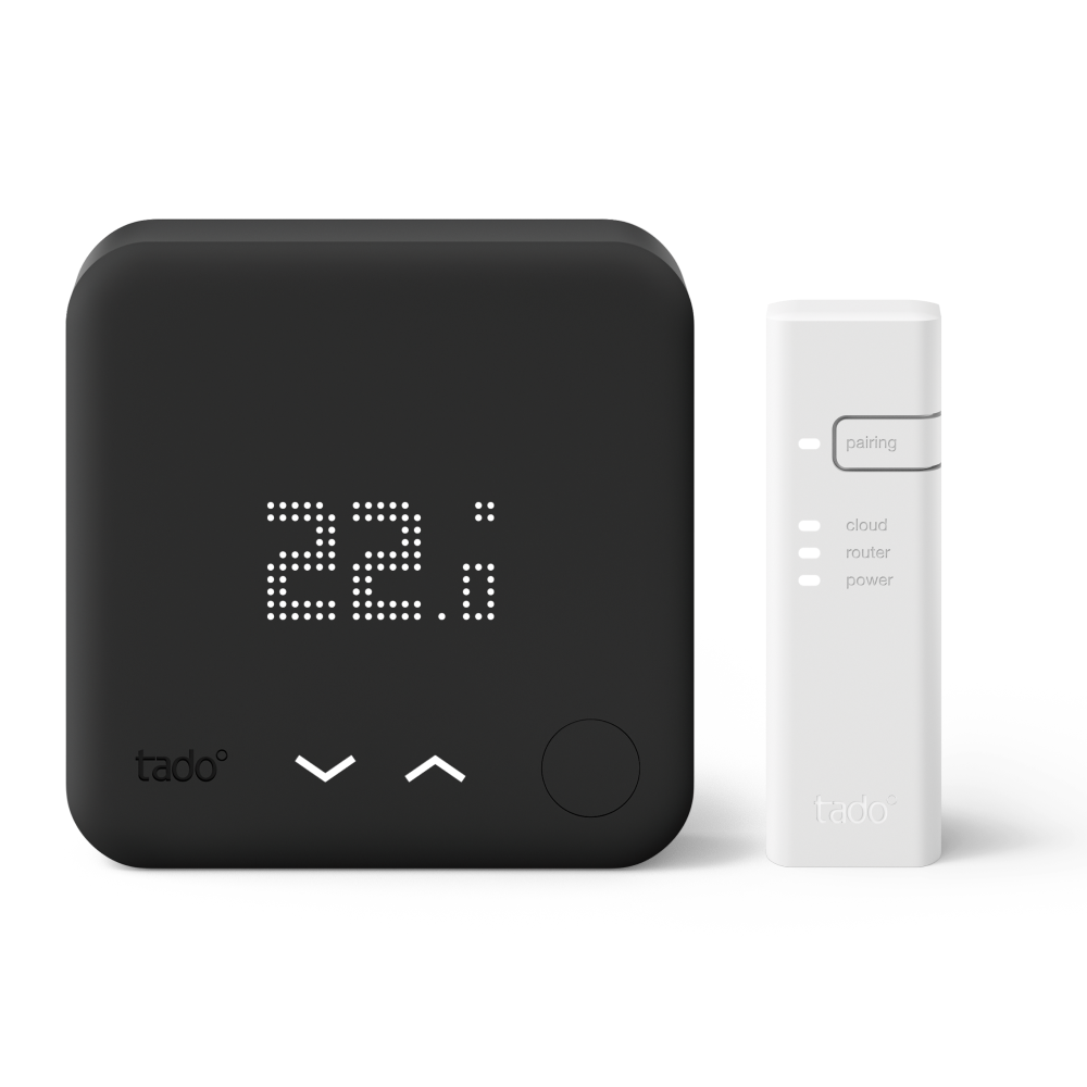 Wired Smart Thermostat Starter Kit V3+ Black Edition